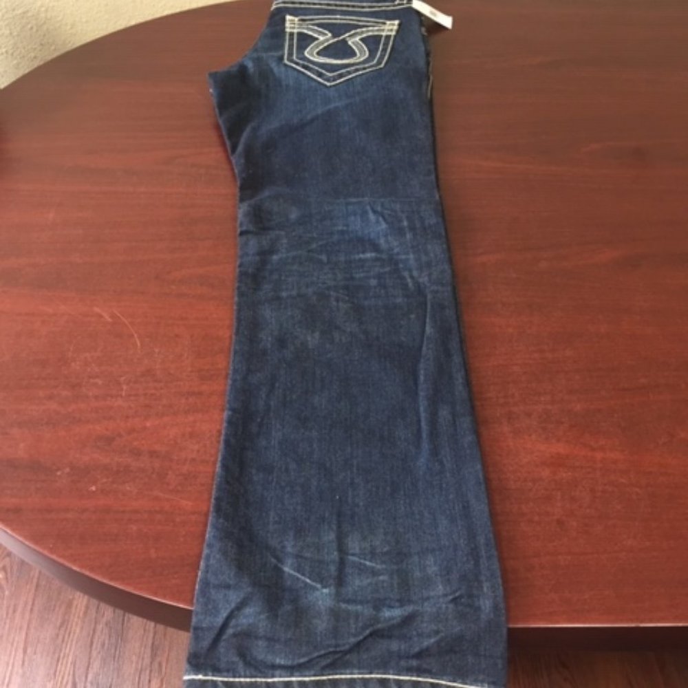 NWT Big Star Union Regular Straight Leg Jeans Denim Distressed Jeans - Picture 3 of 10